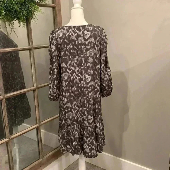 Susina Grey Patterned Dress - Picture 3 of 4